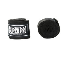 Super Pro Super Pro Combat Gear Bandages Black 250cm