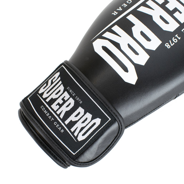 Super Pro Super Pro Combat Gear Champ - Schwarz/Weiß
