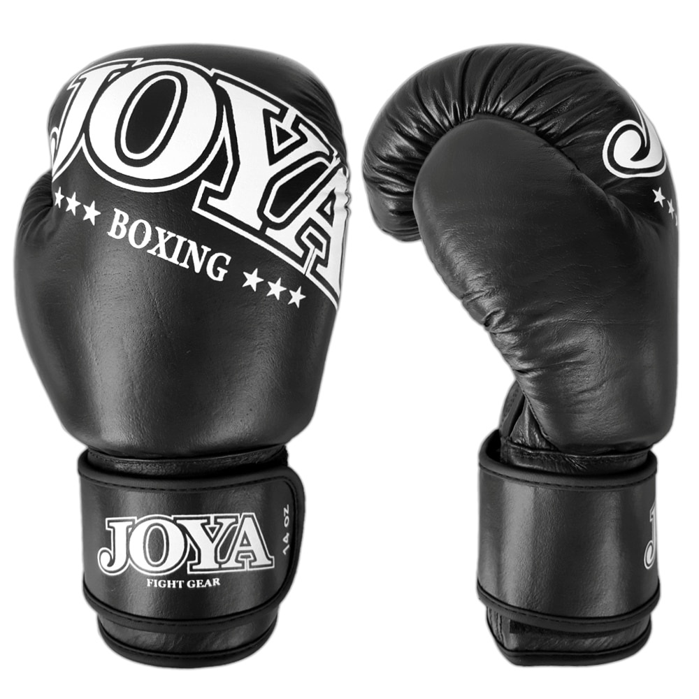 Kalmte inrichting haakje Joya Joya Fightgear - leren (kick)bokshandschoenen - 0070 - Zwart -  Buy2fight