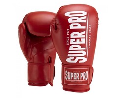 Super Pro Super Pro Combat Gear Champ - Red/White