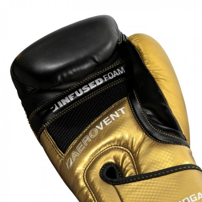 Title Title Boxhandschuhe Infused-Foam Interrogate Schwarz/Gold