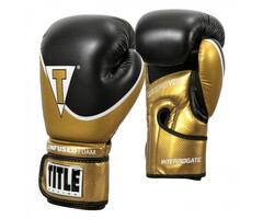 Title Title Boxhandschuhe Infused-Foam Interrogate Schwarz/Gold