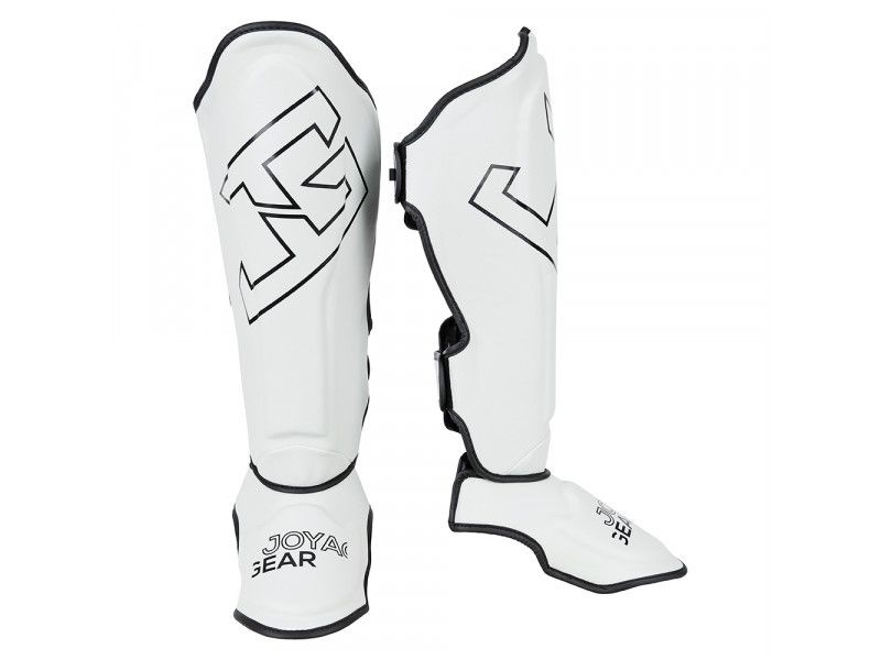 Joya Fight Gear Joya Strike Shin Guards - White