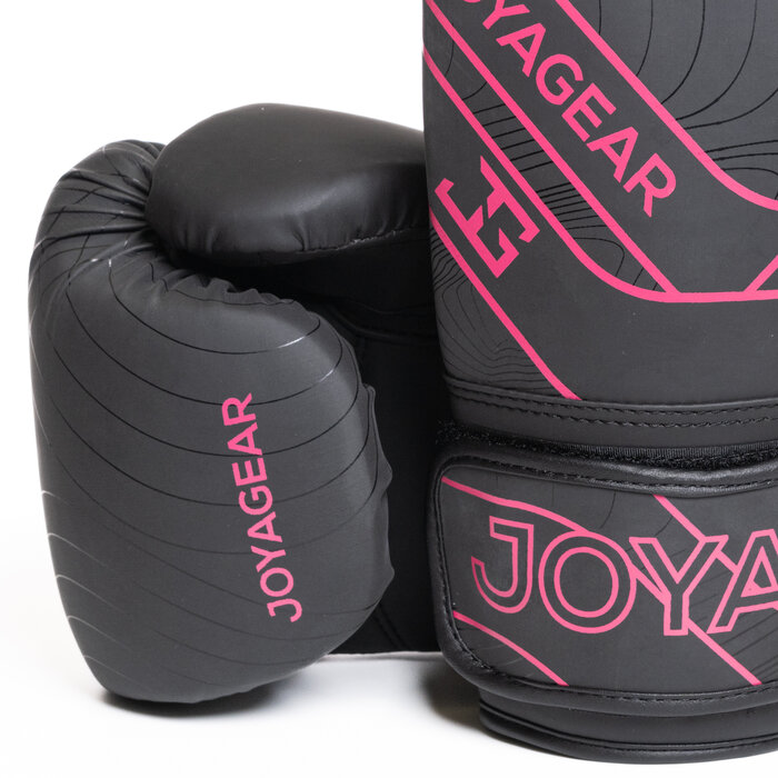 Joya Fight Gear Joya Essentials - Kickboxing Gloves - Black/Pink
