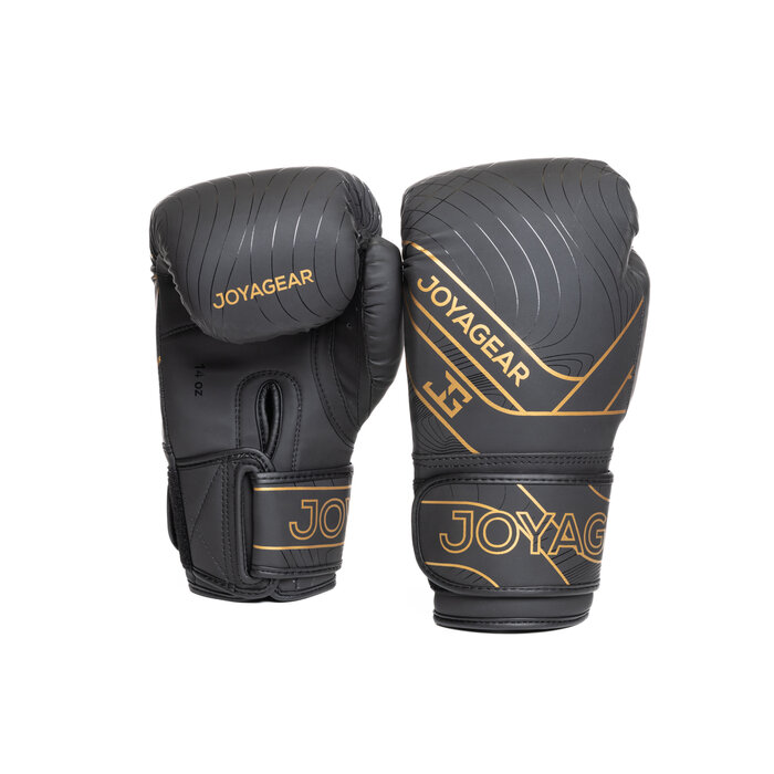 Joya Fight Gear Joya Essentials - Kickbox-Handschuhe - Schwartz/Gold