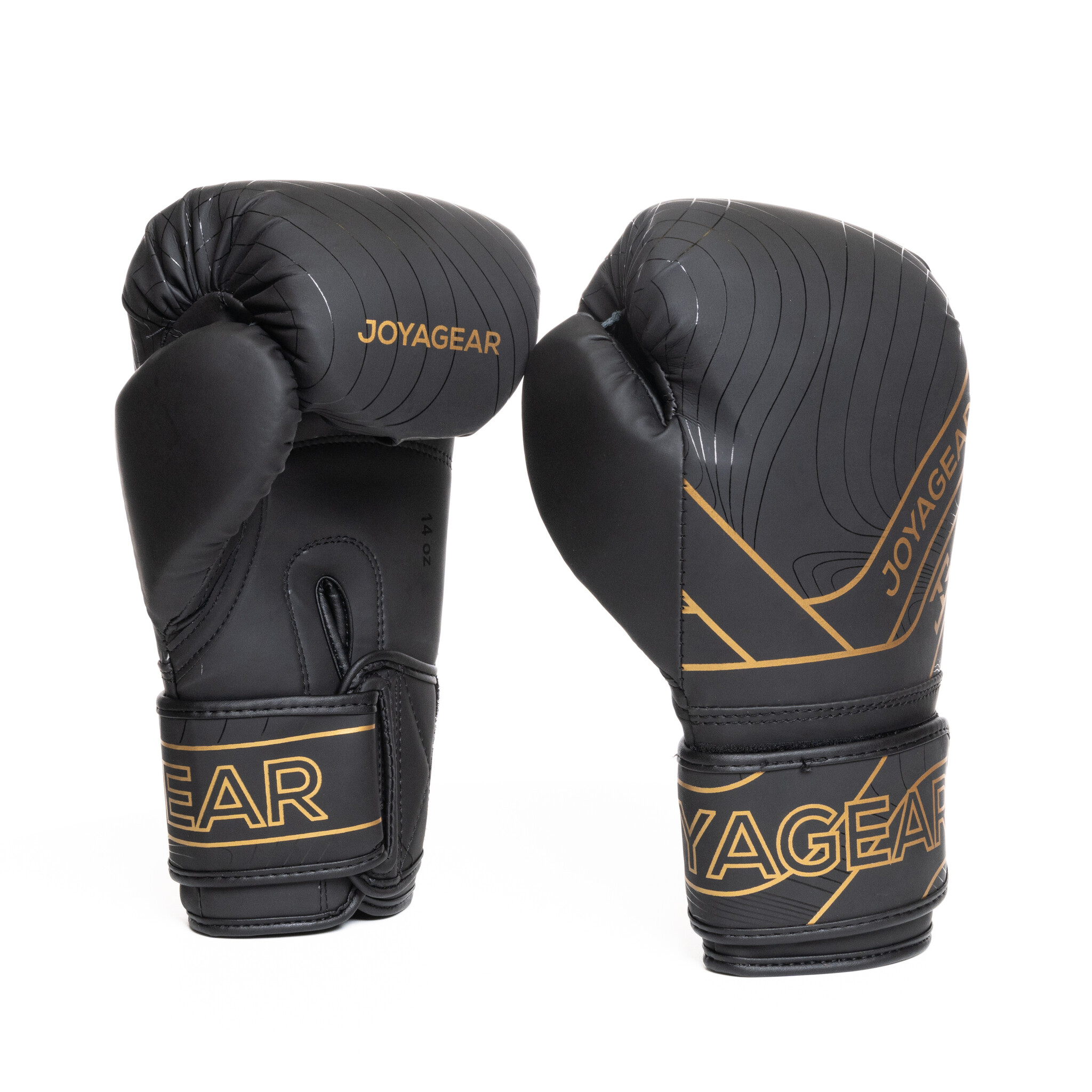 Joya Fight Gear Joya Essentials - Kickbokshandschoenen - Zwart/Goud