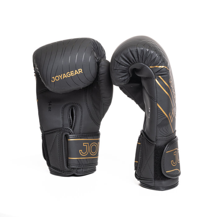 Joya Fight Gear Joya Essentials - Kickbox-Handschuhe - Schwartz/Gold