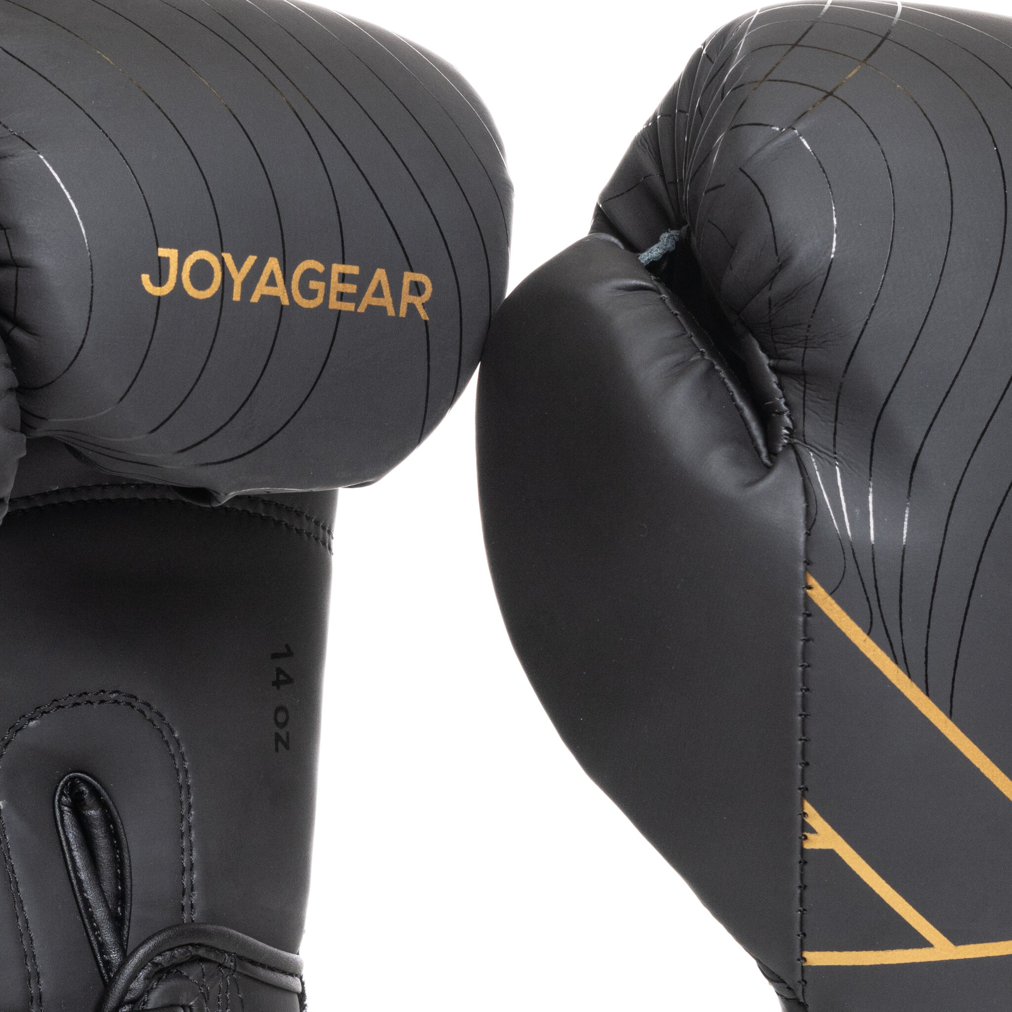 Joya Fight Gear Joya Essentials - Kickbokshandschoenen - Zwart/Goud