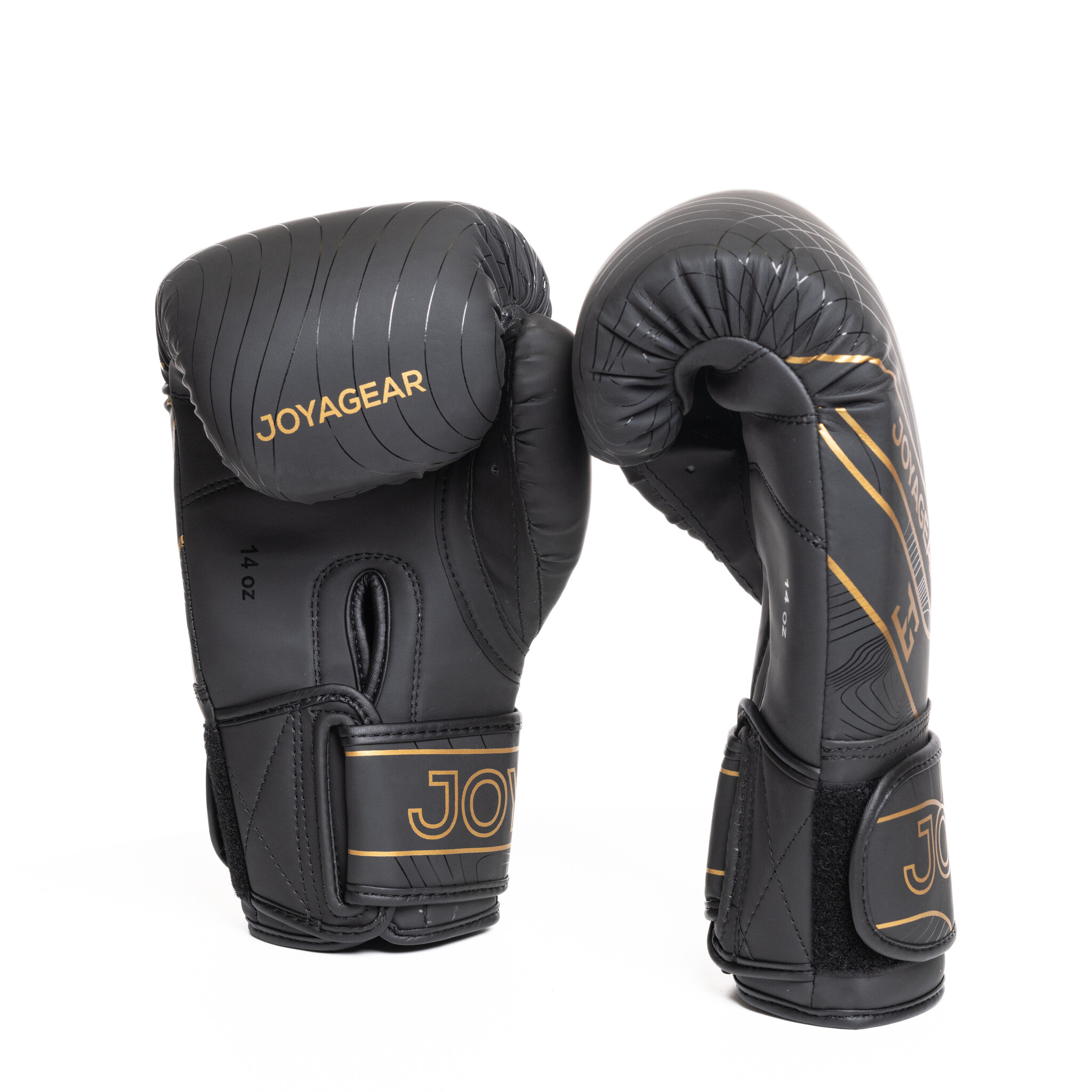 Joya Fight Gear Joya Essentials - Kickbokshandschoenen - Zwart/Goud