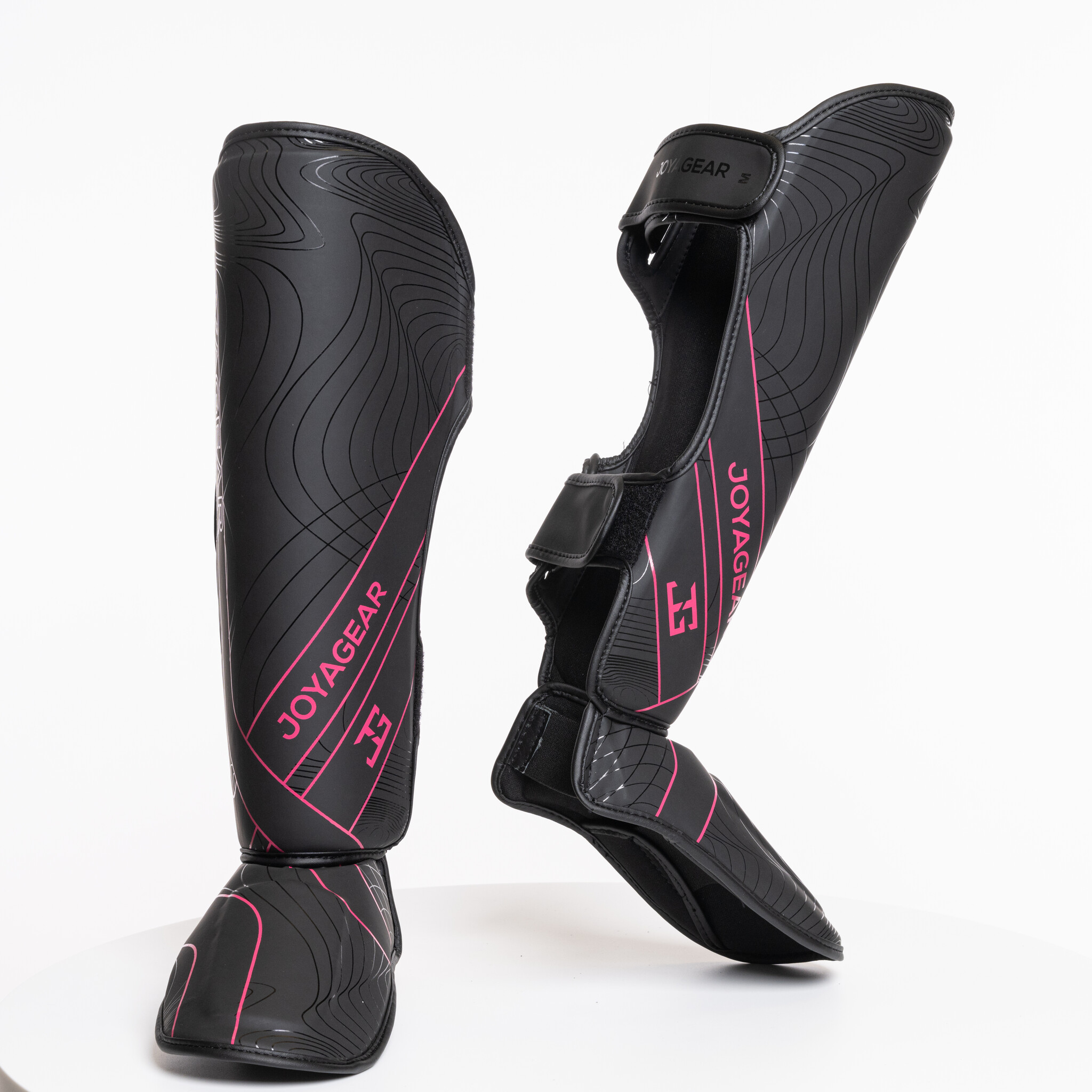 Joya Fight Gear Joya Essentials - Shinguards - Black/Pink