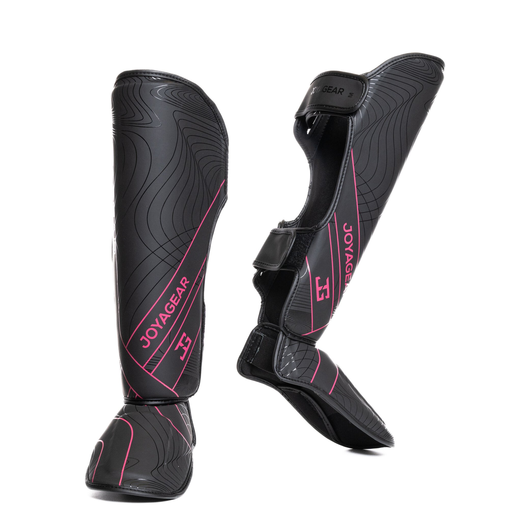 Joya Fight Gear Joya Essentials - Shinguards - Black/Pink