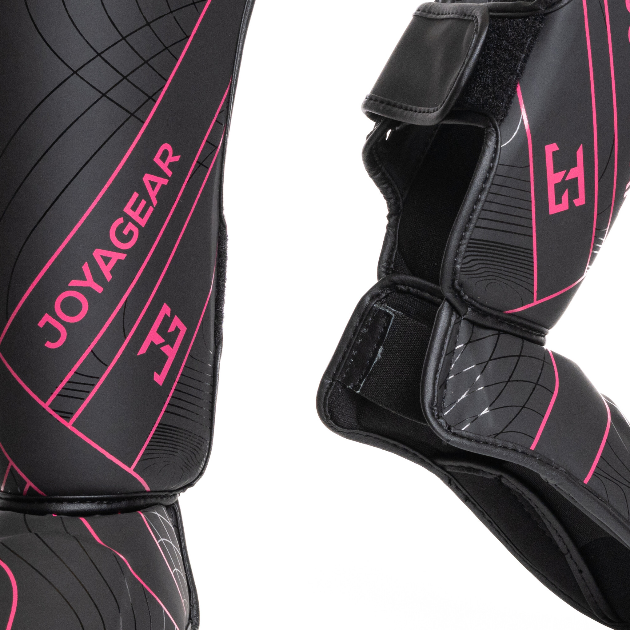 Joya Fight Gear Joya Essentials - Shinguards - Black/Pink