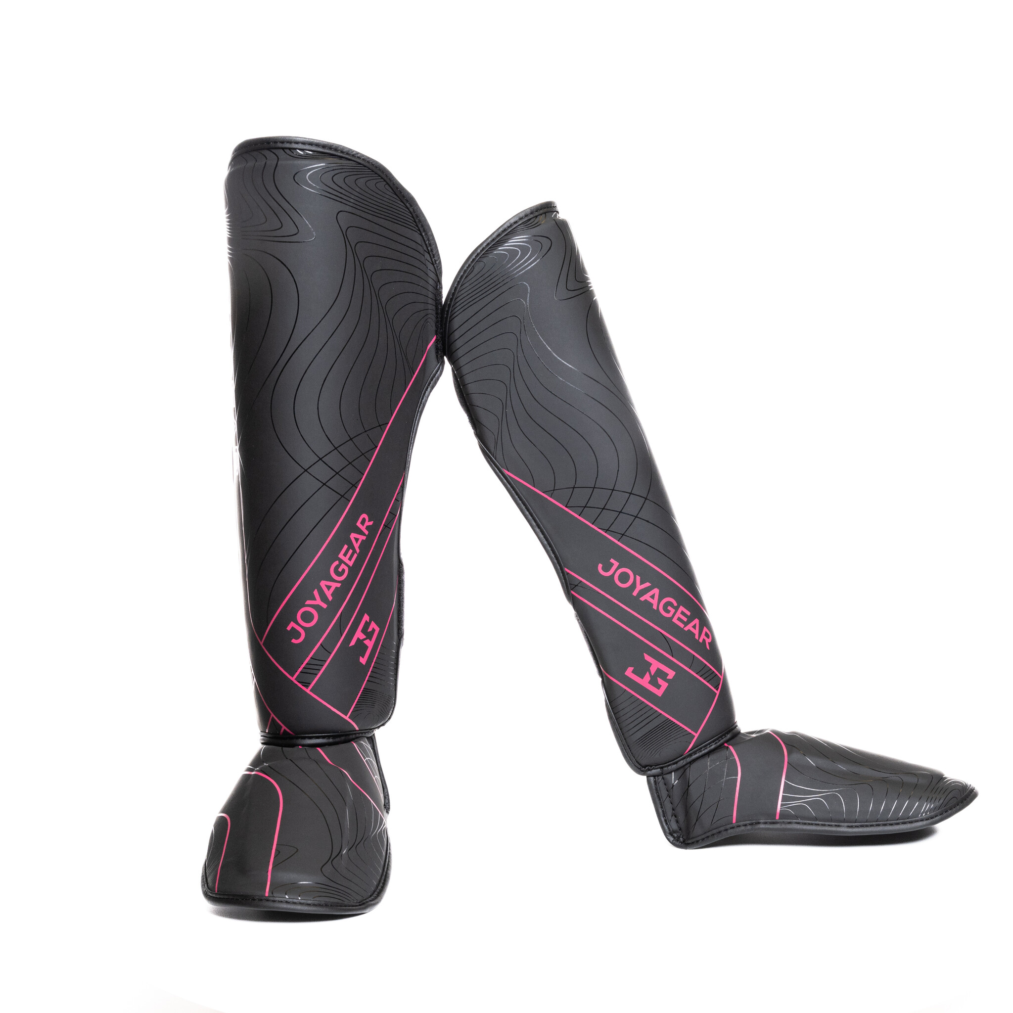 Joya Fight Gear Joya Essentials - Shinguards - Black/Pink