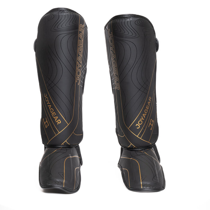 Joya Fight Gear Joya Essentials - Schienbeinschoner - Schwarz/Gold