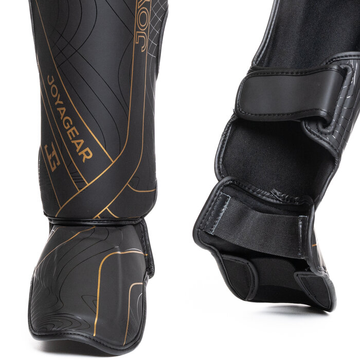 Joya Fight Gear Joya Essentials - Schienbeinschoner - Schwarz/Gold