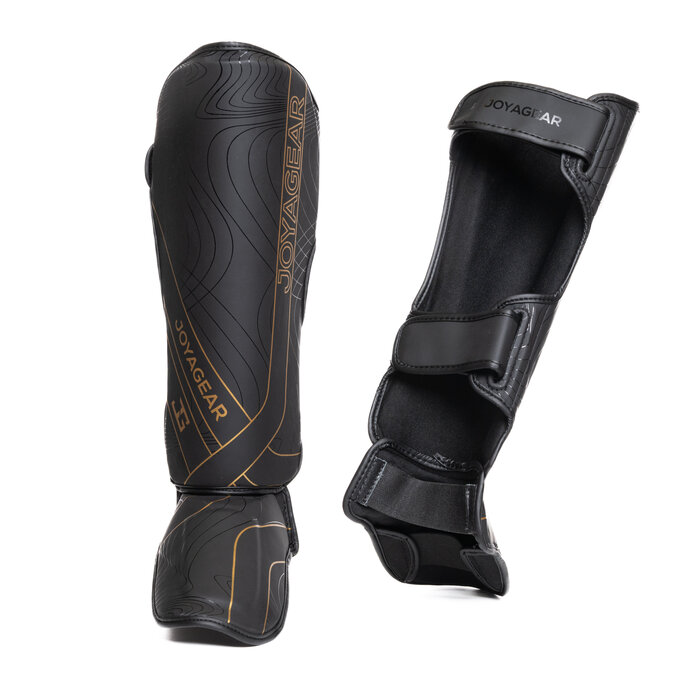 Joya Fight Gear Joya Essentials - Schienbeinschoner - Schwarz/Gold