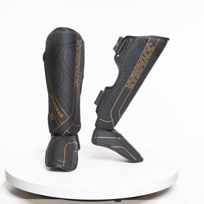 Joya Fight Gear Joya Essentials - Schienbeinschoner - Schwarz/Gold