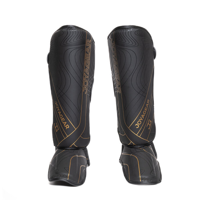 Joya Fight Gear Joya Essentials - Schienbeinschoner - Schwarz/Gold