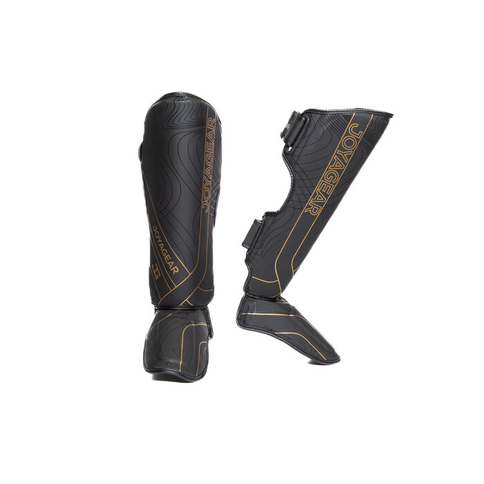 Joya Fight Gear Joya Essentials - Schienbeinschoner - Schwarz/Gold