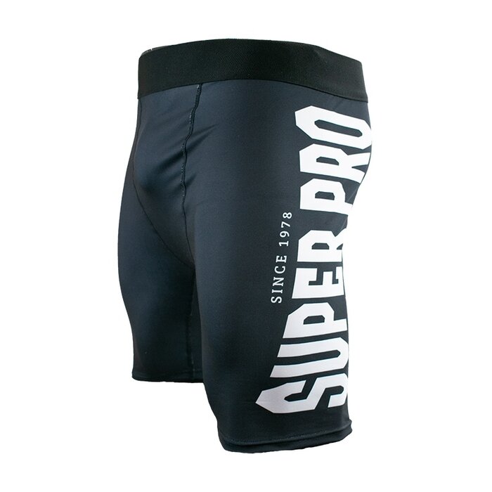 Super Pro Combat Gear Super Pro Combat Gear Compression Short XS, zwart - wit