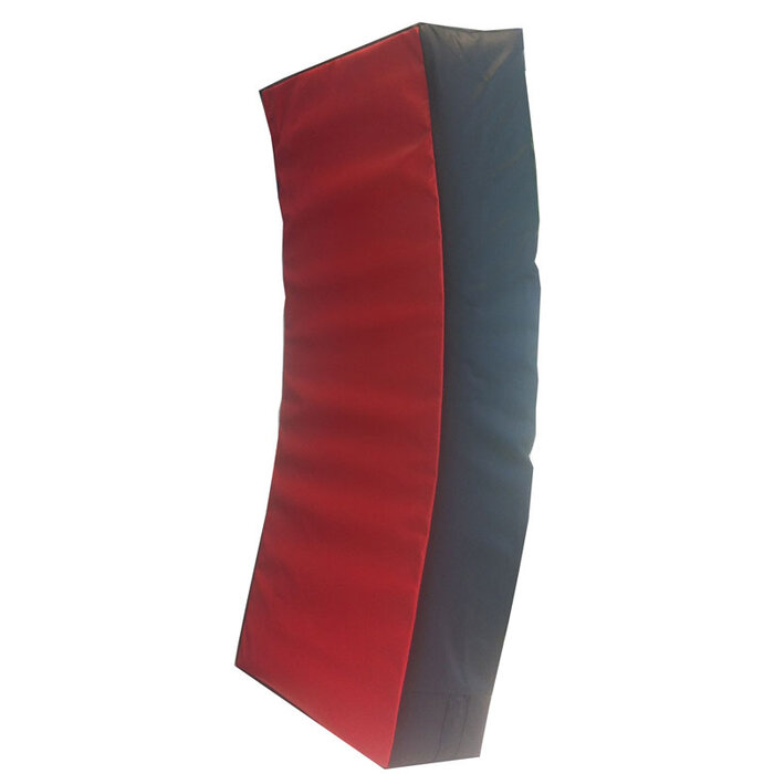 Sportief Boxing Gear Sportief Boxing Gear Gebogen Stootkussen 75x35x15 cm Zwart/Rood