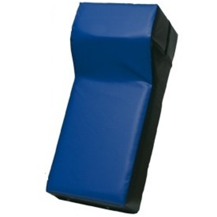 Sportief Boxing Gear Sportief Boxing Gear Trap/stootkussen met hoek 75 x 35 x 25-15 cm Zwart/blauw