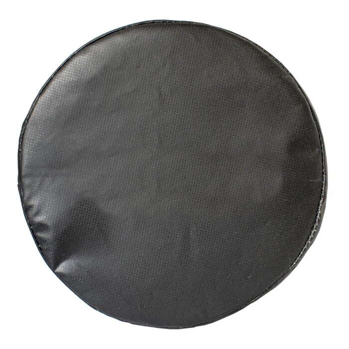 Handtarget/ handpad 7 x 27 cm rond Zwart