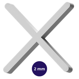 Peygran Fliesenkreuze 2 mm
