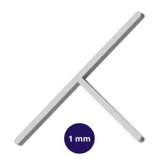Peygran T-Fliesenkreuze 1 mm