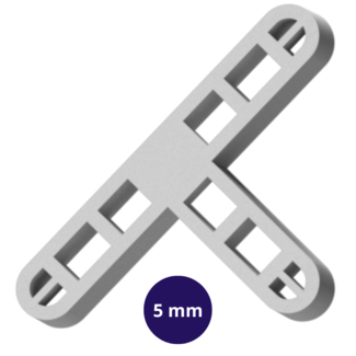 Peygran T-Fliesenkreuze 5 mm
