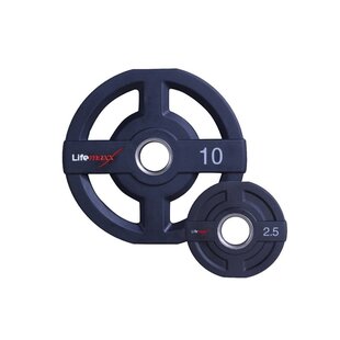 LMX73 Lifemaxx PU olympic disc 50mm (1,25 - 25kg)