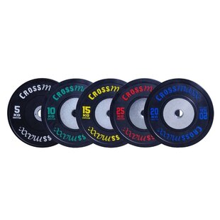 LMX85 Crossmaxx® Comp. bumper plate 50mm - black (5 - 25kg)