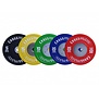 LMX85C Crossmaxx® Comp. bumper plate 50mm - coloured (10 - 25kg)