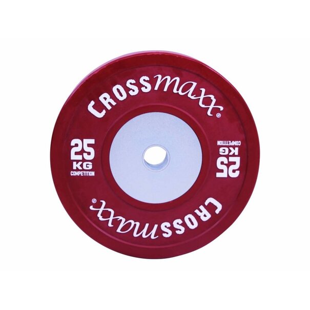 Crossmaxx® LMX85C Crossmaxx® Comp. bumper plate 50mm - coloured (10 - 25kg)