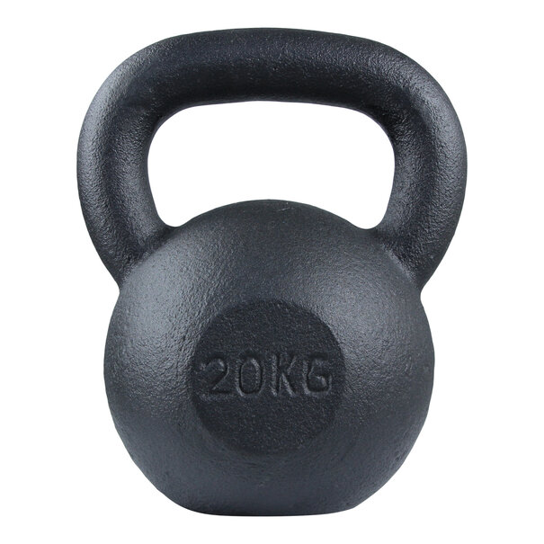 Lifemaxx® LMX90 Cast iron kettlebell (with rubber foot) (4 - 28kg)