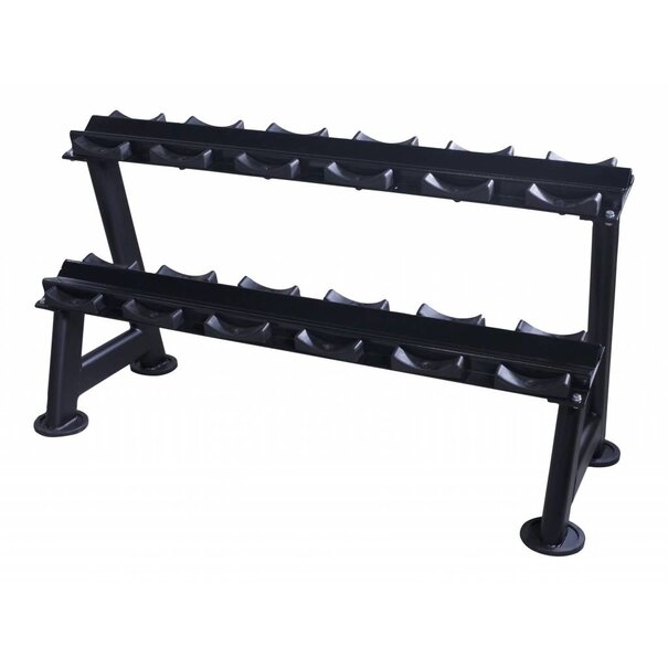 Lifemaxx® LMX1012 Dumbbellrack - black (5 - 20 sets)