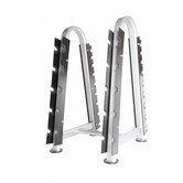 LMX1013 Vertical dumbbellrack for fixed dumbbells (silver) SALE 50% (webshop only)