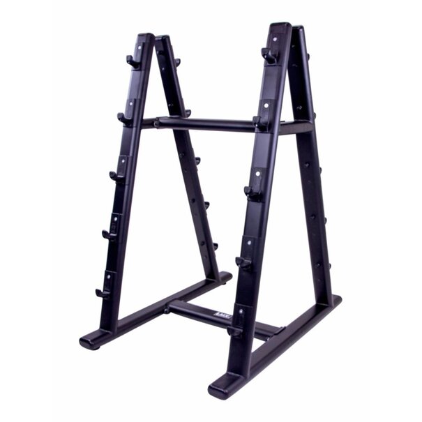 LMX.® LMX1067 LMX. Barbell rack for 10 pcs (black)
