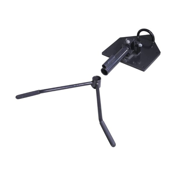 Lifemaxx® LMX1022 Total core trainer with handle. For 50mm bars (black)