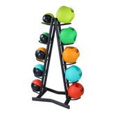 LMX1253 Medicineball rack. For 10 medicineballs (black)