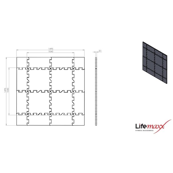 Crossmaxx® LMX1345 & LMX1346 & LMX1347 Crossmaxx® 20mm jigsaw (black)