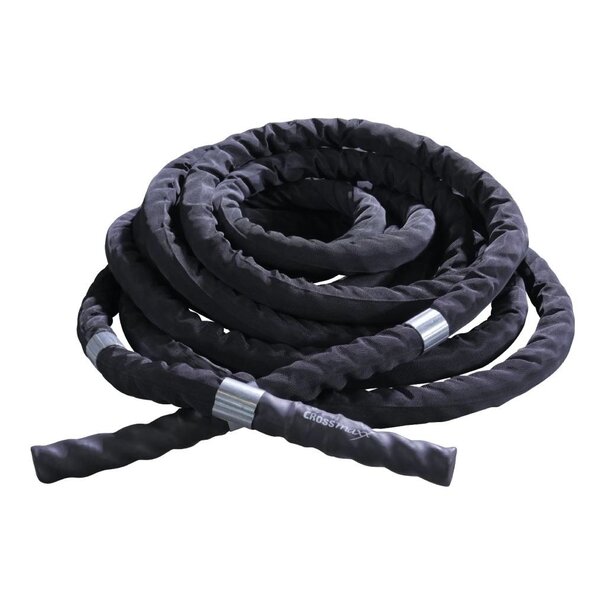 Crossmaxx® LMX1287 Battle rope with sleeve 12m (various sizes)