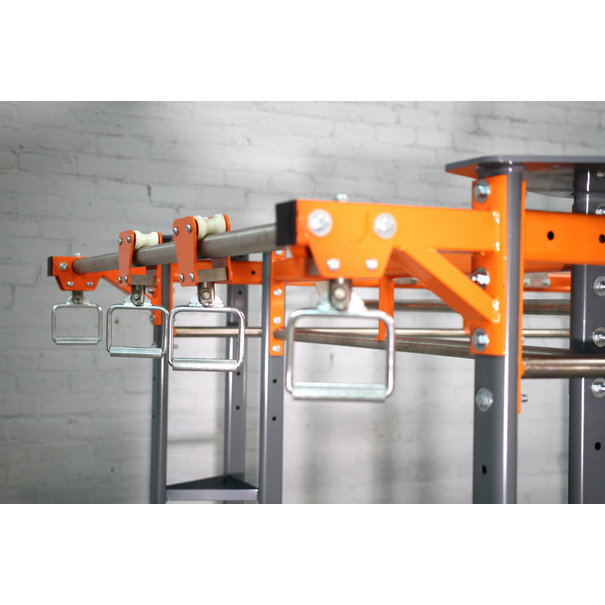 Lifemaxx® LMX1865 FR Pull Up on sliding rails (grey or orange)