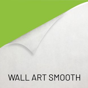 WALL ART SMOOTH: selbstklebende und repositionierbare Tapete