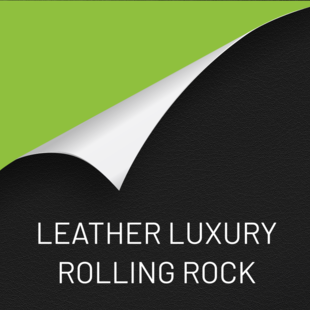 OODYX:  PVC-freie Dekofolie  564L Leather Luxury - Rolling Rock