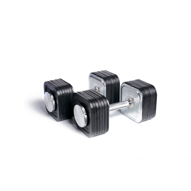 Ironmaster QuickLock Adjustable Dumbbell Set Including Rack 34 kg