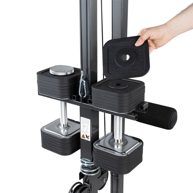 Ironmaster Cable Lat Tower Accessoire voor de Super Bench & Super Bench Pro