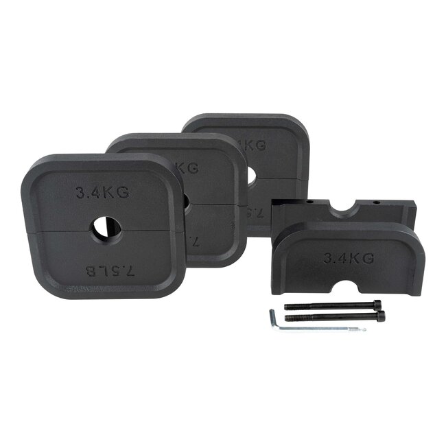 Ironmaster Heavy Handle Plate Kit Accessoire voor de Quick-Lock Verstelbare dumbbell