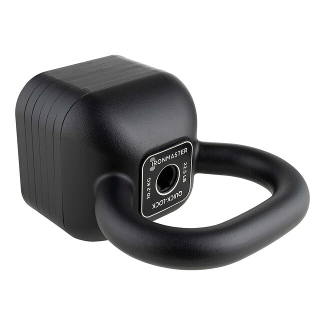 Ironmaster Quick-Lock Adjustable Kettlebell Set - 26.1kg Kettlebell