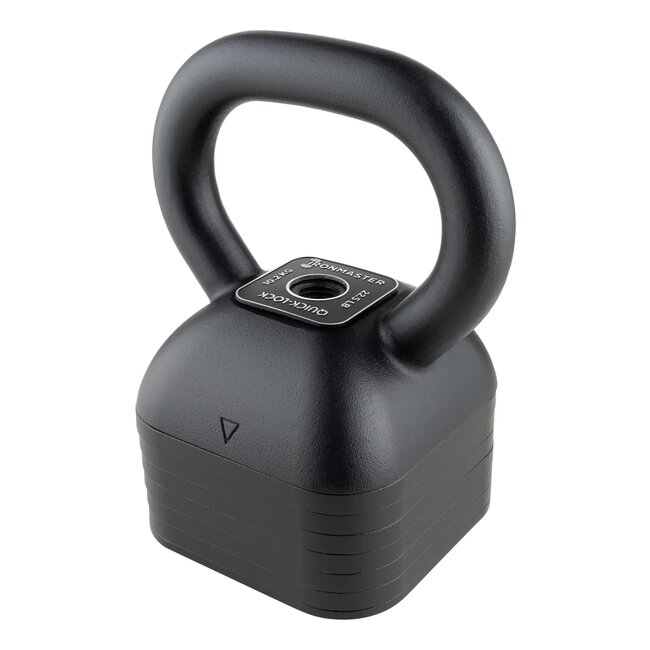 Ironmaster Quick-Lock Adjustable Kettlebell Set - 26.1kg Kettlebell
